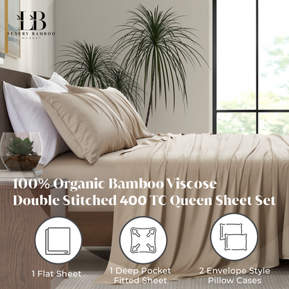 Luxury Bamboo Sheet Set [Dune]