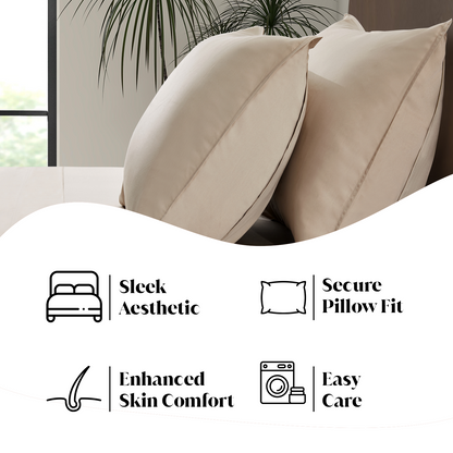 Luxury Bamboo Pillowcase Set [Dune]