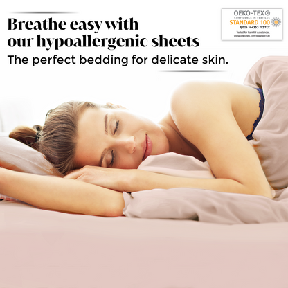 Luxury Bamboo Pillowcase Set [Vintage Pink]