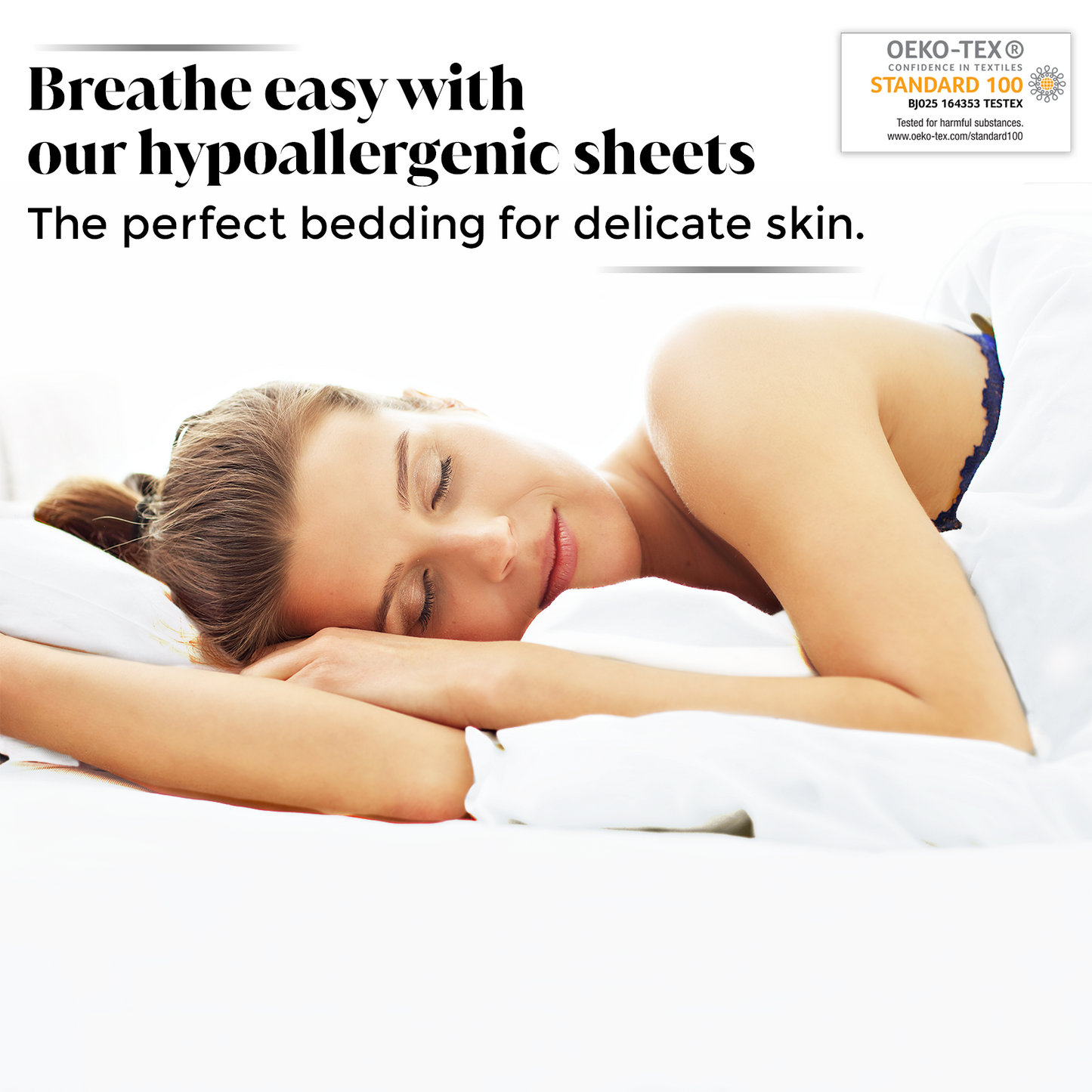 Luxury Bamboo Pillowcase Set [Classic White]