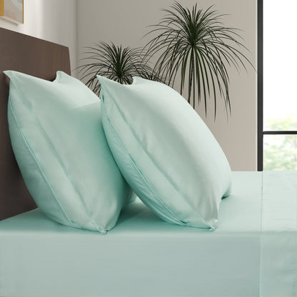 Luxury Bamboo Pillowcase Set [Coastal Green]