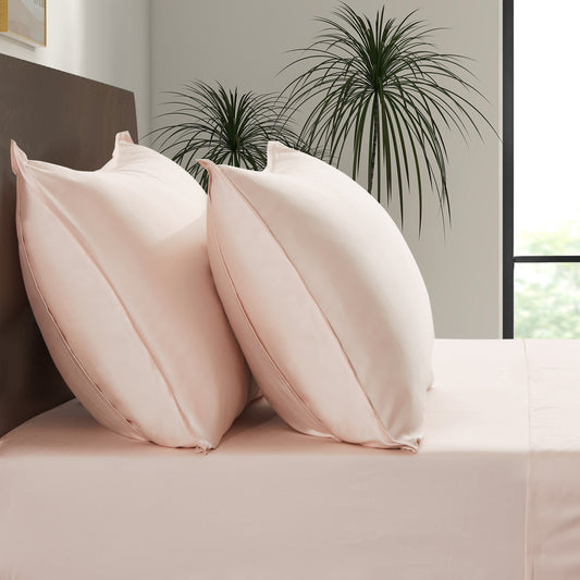 Luxury Bamboo Pillowcase Set [Vintage Pink]